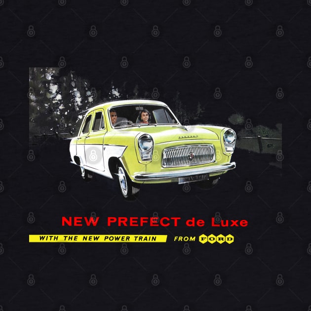 FORD PREFECT DE LUXE - advert by Throwback Motors